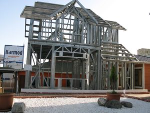 estrutura steel frame casa